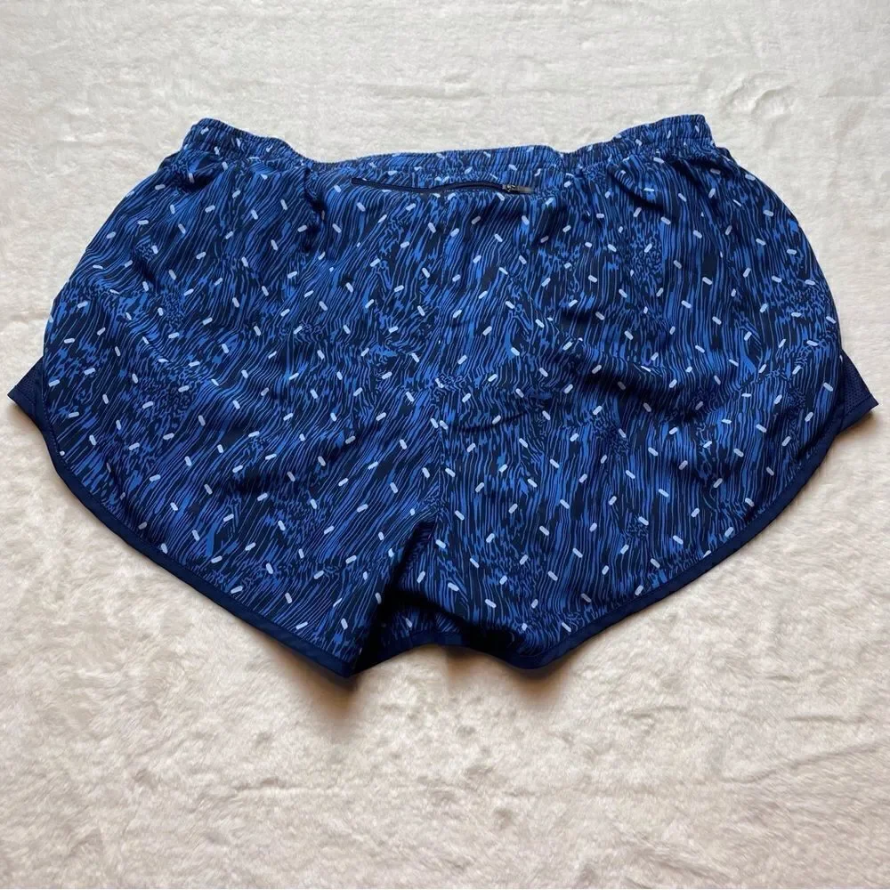 Nike Dri-Fit Blue Tone Running Shorts Size Large